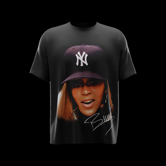 “Beyoncé Yankees Fitted “ Tee